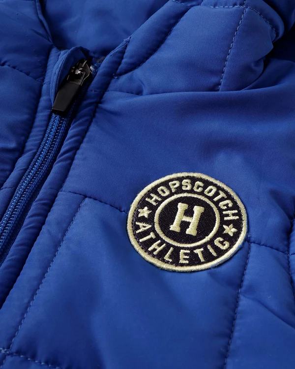 Blue Puffer Jacket - Image 2
