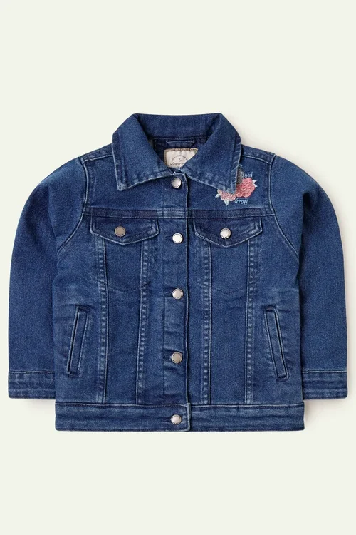 Embroidered Denim Jacket