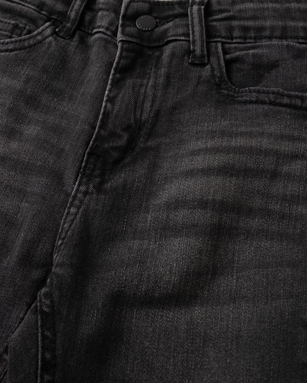 Charcoal Wash Straight Fit Jeans - Image 2