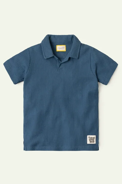 Jacqaurd Knit Polo