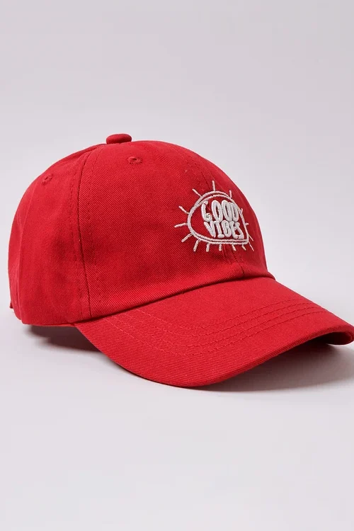 Red Good Vibes P-Cap