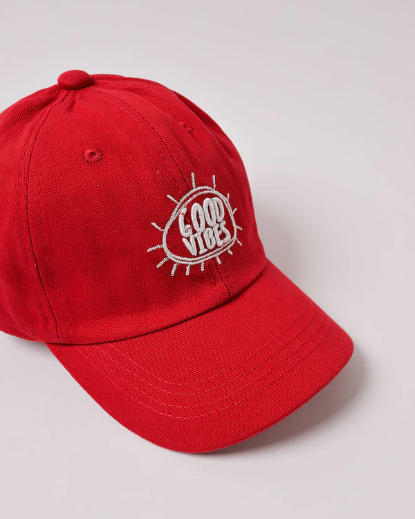Red Good Vibes P-Cap - Image 2