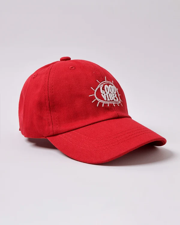 Red Good Vibes P-Cap