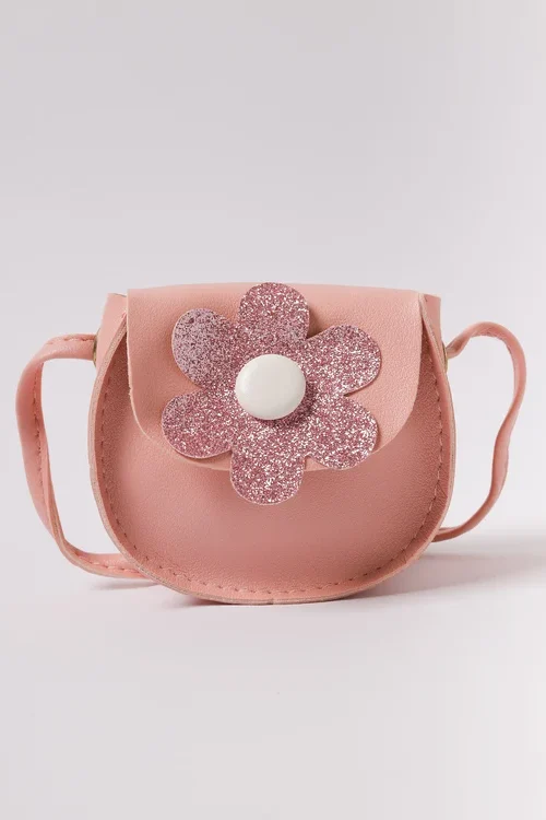 Pink Flower Bag