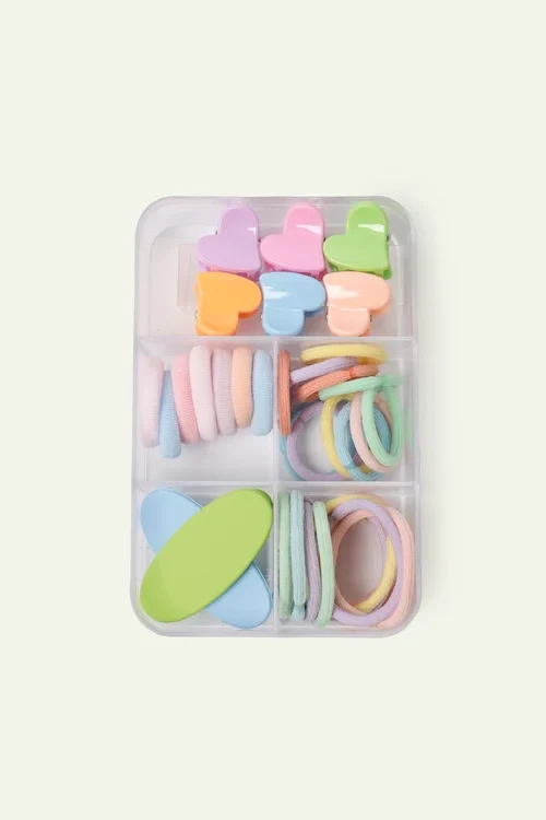 Box of Ponies & Heart Clips